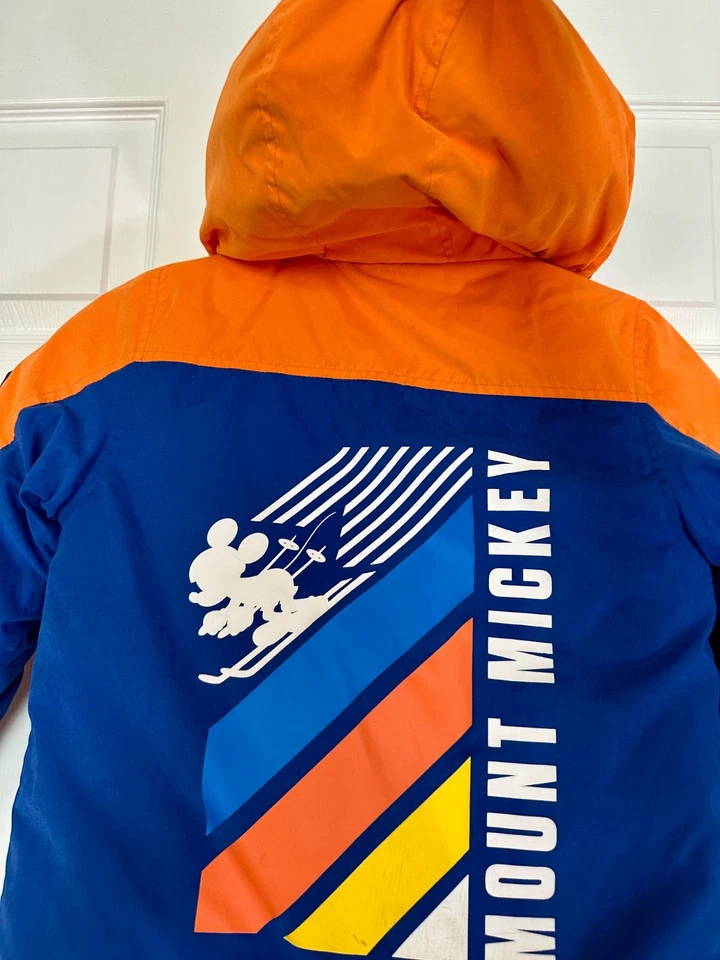 Disney Mt. Mickey Puffer Winter Coat Boys Size 5/6 - Image 2 of 4