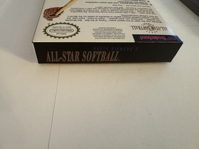 Dusty Diamond&rsquo;s All-Star Softball Nintendo NES - MINTY RARE - Complete In Box !