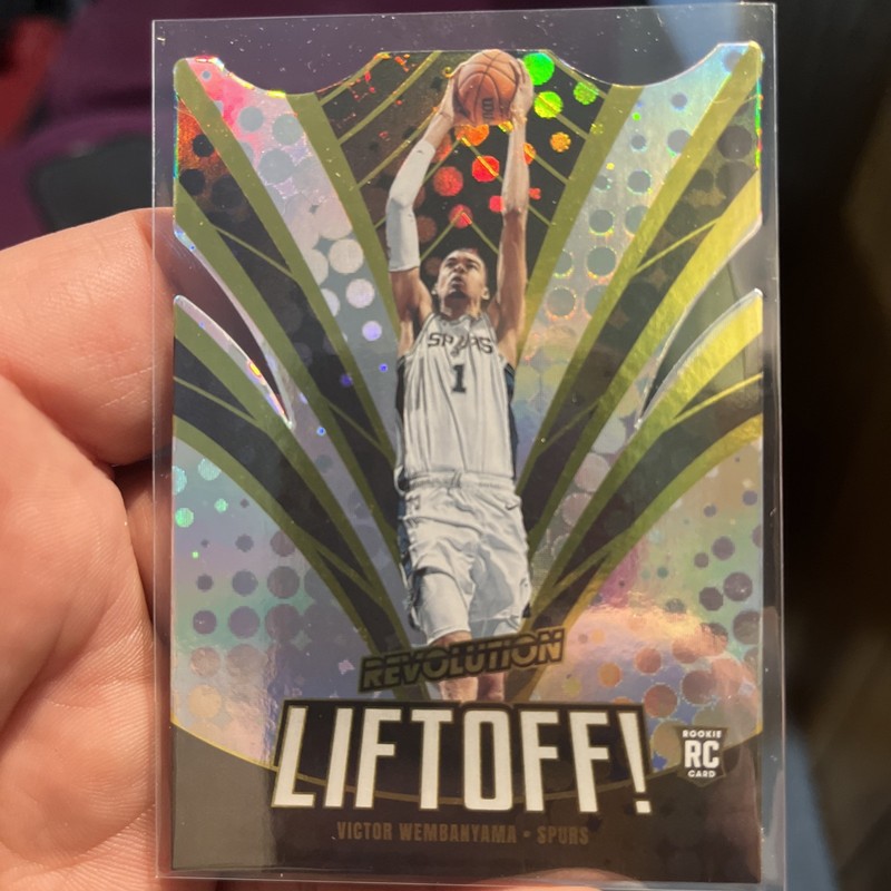 2023-24 Panini Revolution - Liftoff! Victor Wembanyama #6 (RC)