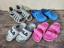 4 Paar ~ Sandalen, Pantoletten, Clogs, Fila B...