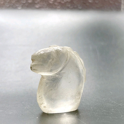Unique Ancient Near Eastern Rock Crystal Carved Unknown Gaming Piece Chess Piece