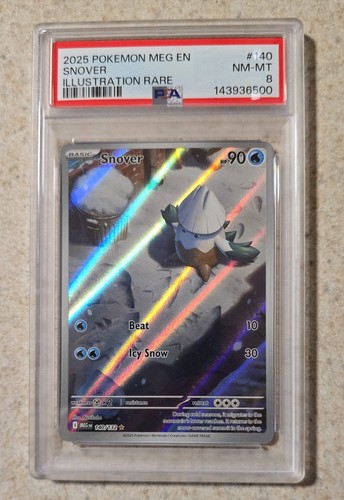 Snover graded PSA 8 for sale on eBay