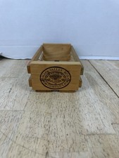 Napa Valley Logo Cassette Box Holds 12 Cassettes Tape Storage Wood