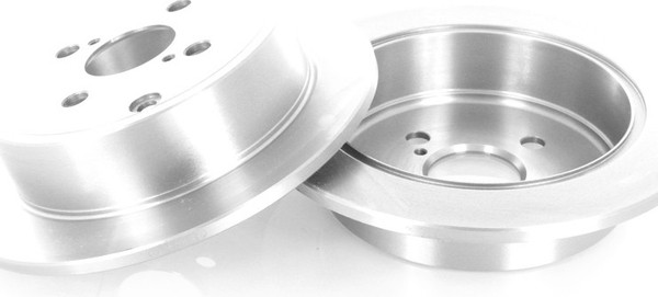 2 Voll Bremsscheiben Hinten FüR Toyota Corolla 2001- 258Mm-image