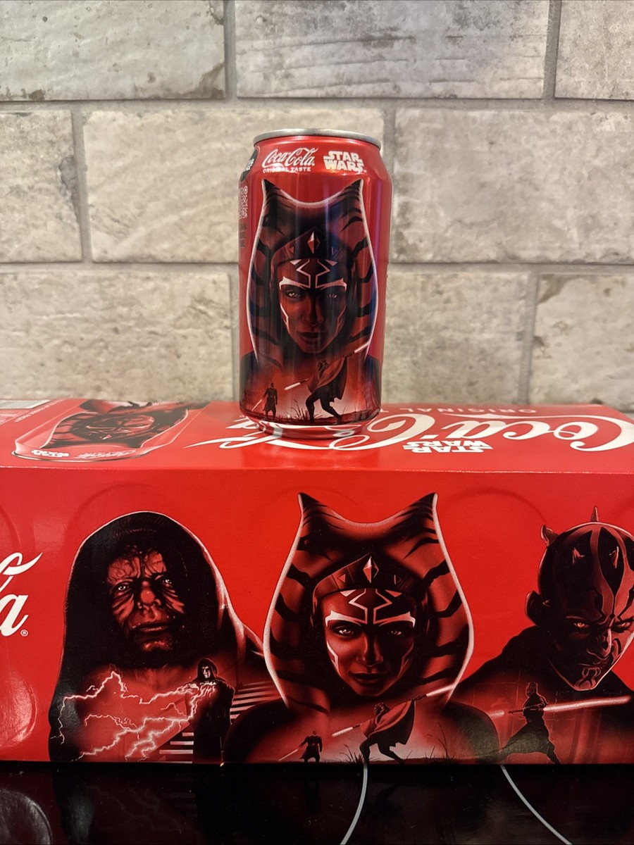 2025 Star Wars Ahsoka Tano Coca Cola Can Limited Edition Disney