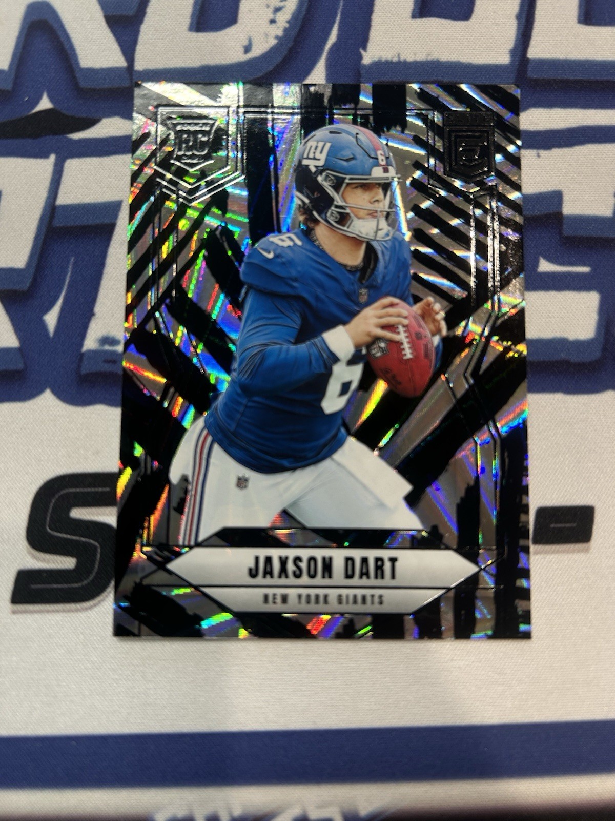 2025-26 Donruss Elite Jaxson Dart Razzle Dazzle Case Hit #103