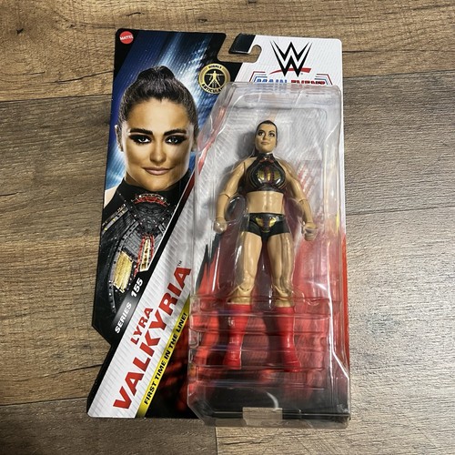 WWE Lyra Valkyria Action Figure Main Event Series 155 Red Boots Mattel NEW