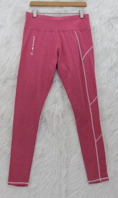 PUMA Womens BMW MMS Motorsport Leggings 7/8 Casual Pink Pocket S Athleisure Logo