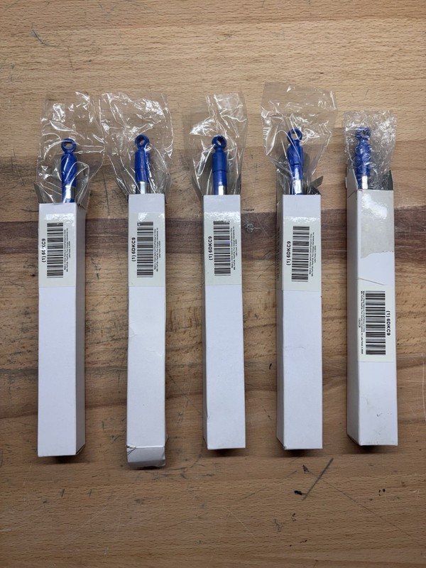 Lot of 5 New GRAINGER purchased 6DKC9 Glass Pen Pocket Thermometer. -30 to 120F