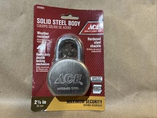 Ace Hardware Solid Steel Body Maxium Security 2 1/2” 5202825