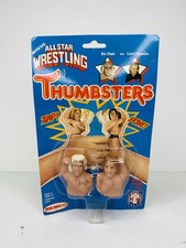 Official All Star Wrestling Thumbsters Rick Flair Vs Larry Zbyszko Remco-NEW