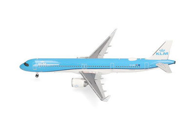 HERPA - AIRBUS A321neo KLM PH-AXE Small Paper - Butterfly Paper - 1/200 - ...
