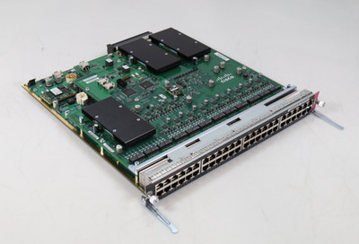 Cisco WS-X6148E-GE-45AT 48x PoE+ Network Module for Catalyst 6500