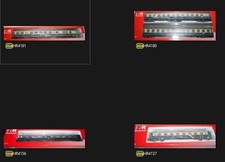 Varie Rivarossi vagoni passeggeri / vagoni letto (DB, SNCF, CIWL, FS) confezione originale