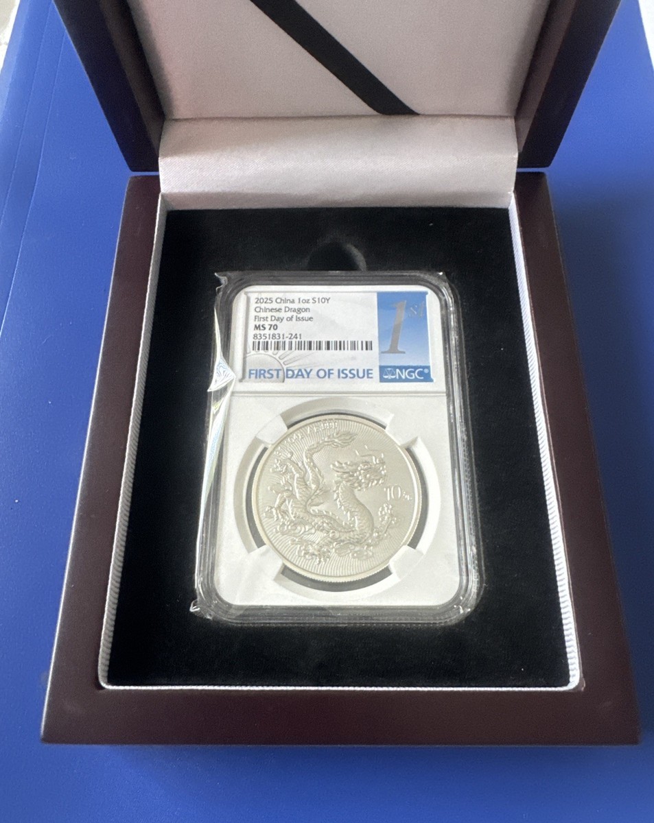 新一円銀貨　明治37年　NGC UNCdetail 2025 1 oz Silver Britannia and Liberty NGC MS70- Magnum Opus