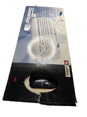 Vintage Labtec XP Internet Keyboard - New Open Box Retro PC PS/2- 2000s Era