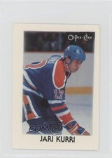 1987-88 O-Pee-Chee Leaders Mini Jari Kurri #21 HOF 0da0