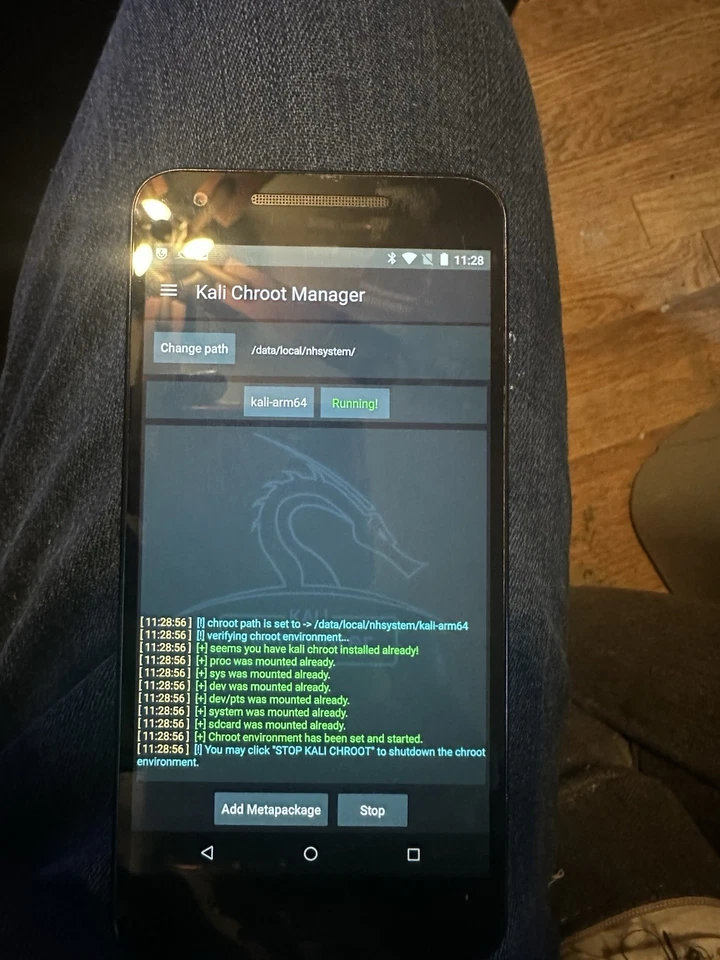 Unlocked Nexus 5x 32GB Rooted Lineage 15.1 Rom With Kali Nethunter De-Googlized - Image 3 of 4