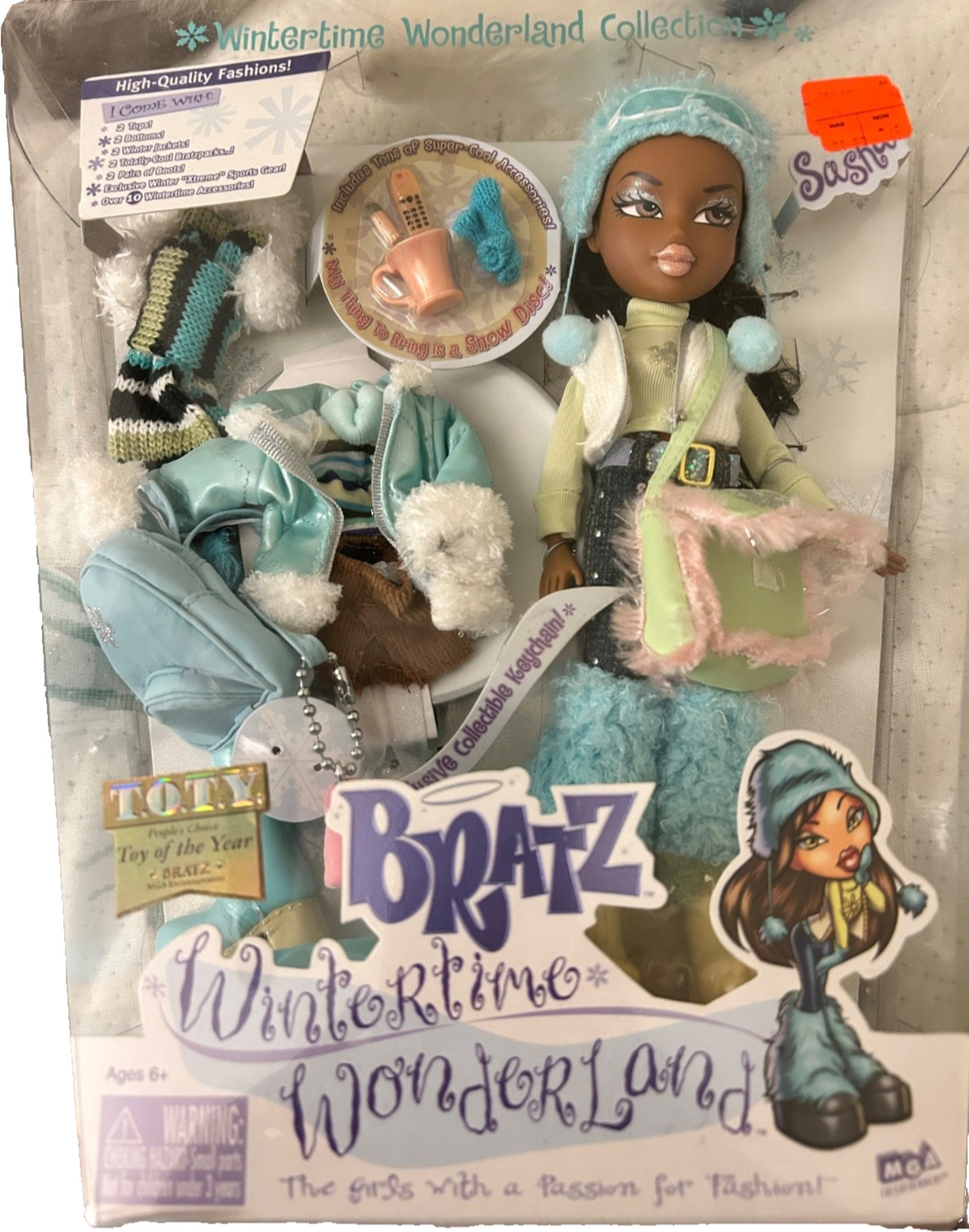 Bratz Doll Sasha Wintertime Wonderland  Sasha 2003 Bratz