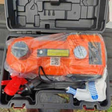 New VEVOR 5 Ton 12V Electric Hydraulic Car Floor Jack with Inflator Pump