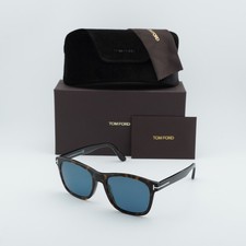 Tom Ford FT0595 52D Dark Havana/Smoke Polaraized 55-19-145 Sunglasses New Aut...