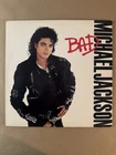 Michael Jackson Bad Original 1987 First Press Vinyl LP Merch Sheet PAL 40600