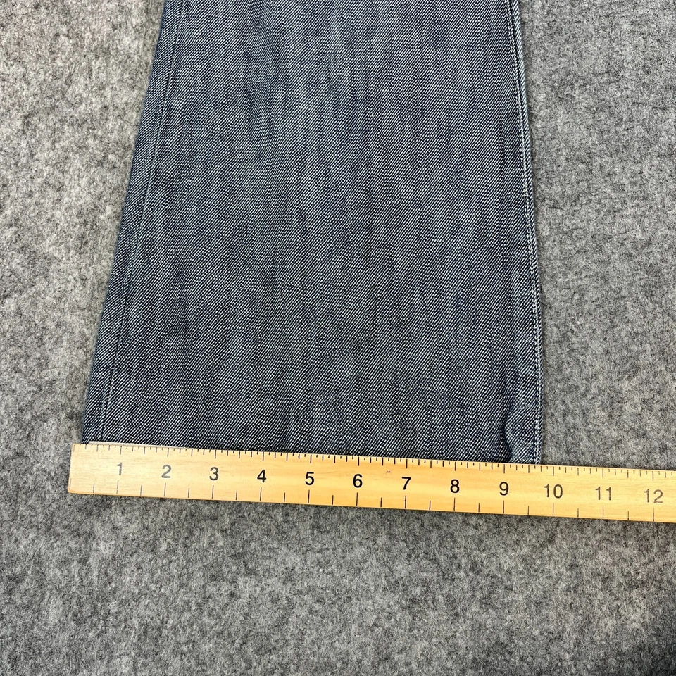 Diesel Womens Jeans Bootcut Flare Baggy 29 29 UK 10 Chambray Blue Low Rise VTG - Image 3 of 4