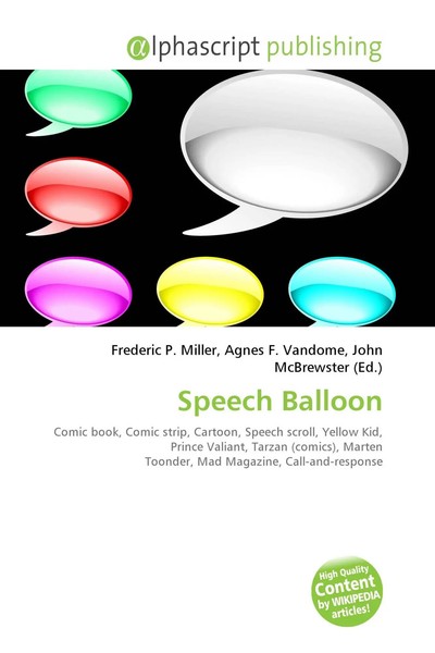 Frederic P. Miller (U. A.) | Speech Balloon | Taschenbuch | Englisch (2026)-image