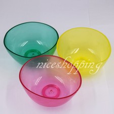 3 Colors Dental Nonstick Flexible Rubber Impression Mixing Alginate Bowl 10 CM