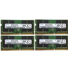 Samsung 4x32GB 2RX8 DDR4-2666V PC4-21300S SO-DIMM Laptop Memory RAM