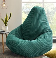 XXL Jumbo Cord MEGA Highback bean bag for Adults Giant Cord Beanbag Ready Filled