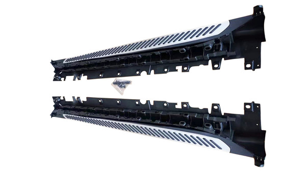 Bragan™ Anbaustufen FüR BMW X6 F16 2015-2019 4X4 Seitenleisten Aluminium-image