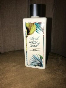 Bath Body Works Island White Sand Super Smooth Lotion 8oz Tahitian Monoi Oil