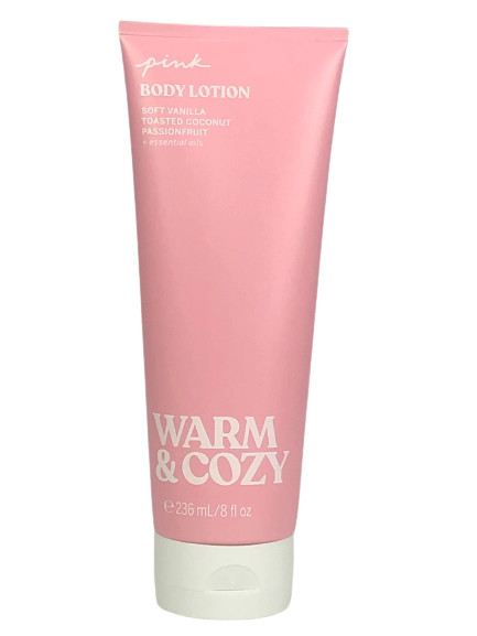 VICTORIA&rsquo;S SECRET PINK WARM & COZY FRAGRANCE BODY LOTION CREAM 8 oz New