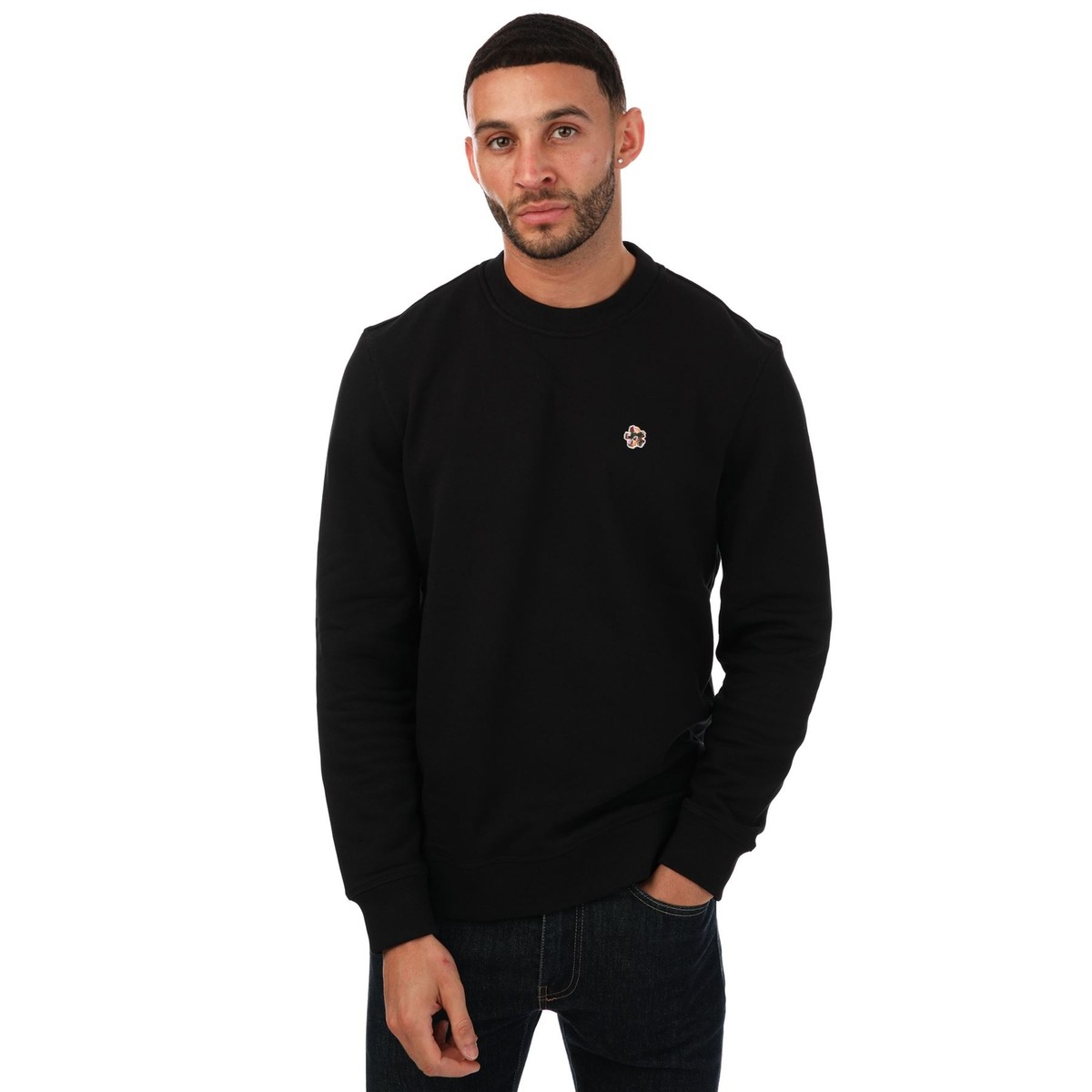 Men's Sweatshirt Ted Baker Hatton Crew Neck Cotton Pullover in