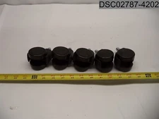 Qty=5: Neo Chair Office Chair Casters, OH 2-3/8", WOD 2", SD 7/16", SL 3/4"