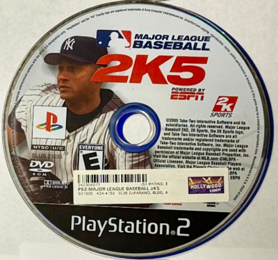 Major League Baseball 2K5 PS2 Playstation 2 - Disc Only