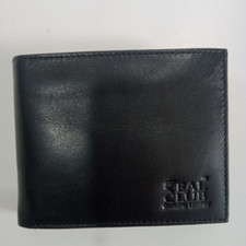 Genuine Leather Minimalist Bifold Wallets For Men RFID Blocking Slim Mens Wallet