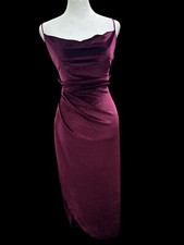 Hot girl sexy suspender Red dress new style waist Longstyle size XS