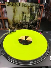 United Defiance "Safe At Home" 180 gram Neon Yellow vinyl FIRST PRESSING!!!