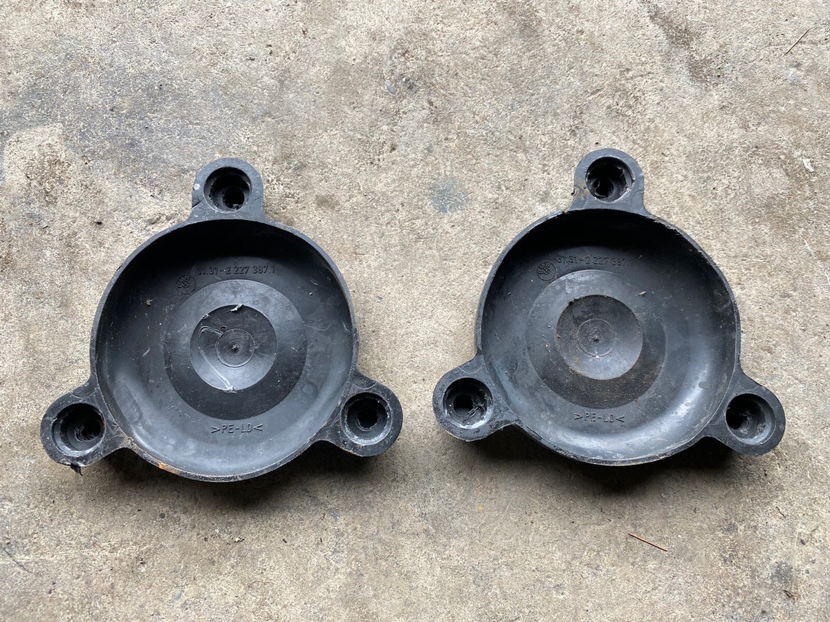 92-99 BMW 3 Series E36 M3 M Sport Strut Nut Cap Covers Pair #563E 
