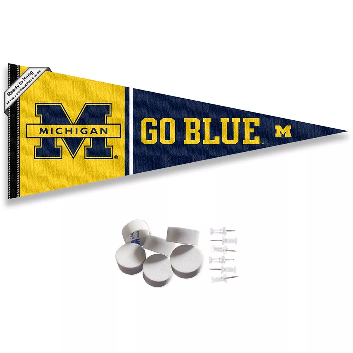 University of Michigan Those Who Stay Will Be Champions Banner