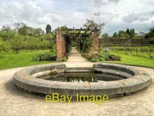 Photo 6x4 Pond and Pergola Tatton Dale  c2014