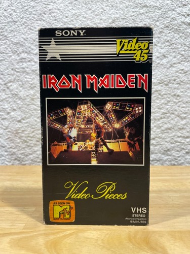 Iron Maiden VHS Home Video Lot (4 VHS Tapes) - Bild 9 von 12