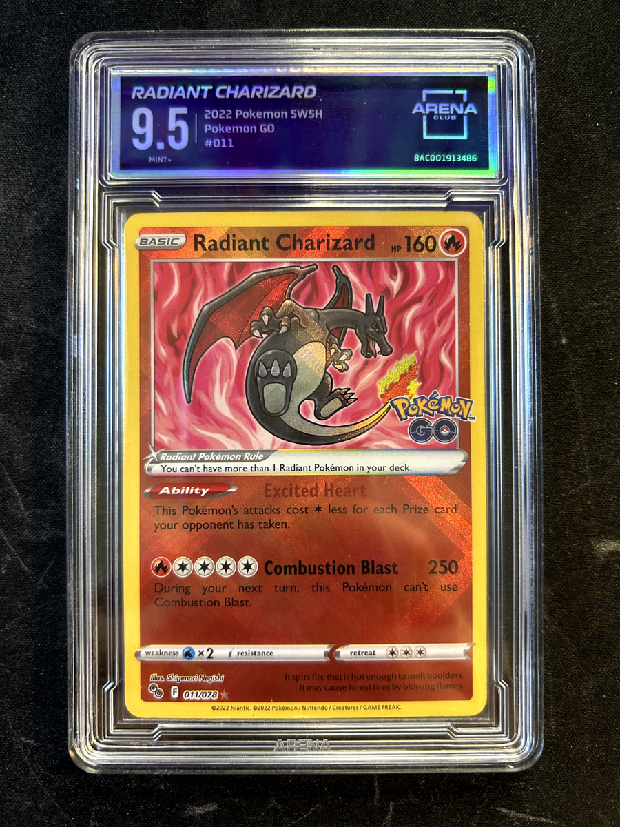 Radiant Charizard Pokémon GO 011/078 Holo Radiant Rare | eBay