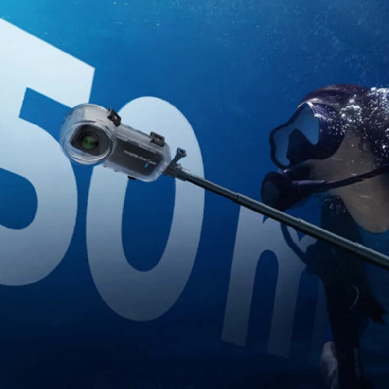 50m Waterproof Dive Case for 360 Cameras – Invisible Underwater Protection