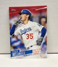 CODY BELLINGER 2018 Topps Highlights #CB-2 RED ~ Dodgers #'d /10