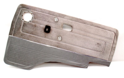 RH Front Door Panel Card 86-91 VW Vanagon T3 Syncro Westfalia Grey