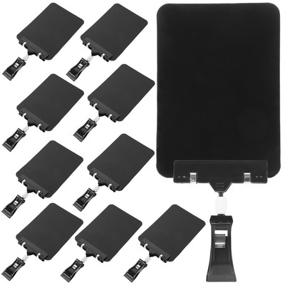 10 Pcs Erasable Price Tags Retail Signs Merchandise Display Office