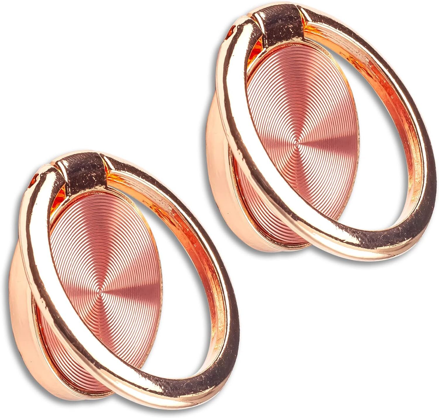 2 Packs CD Textures Cell Phone Ring Holder Stand 360 Degree Rotation Finger